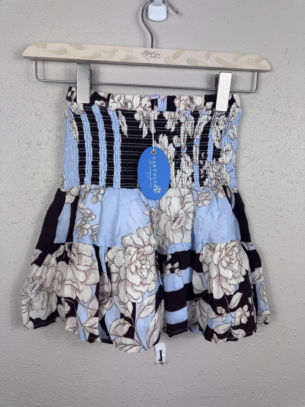 NWT Cartolina Kylie Cupro Cap Ferra Skirt